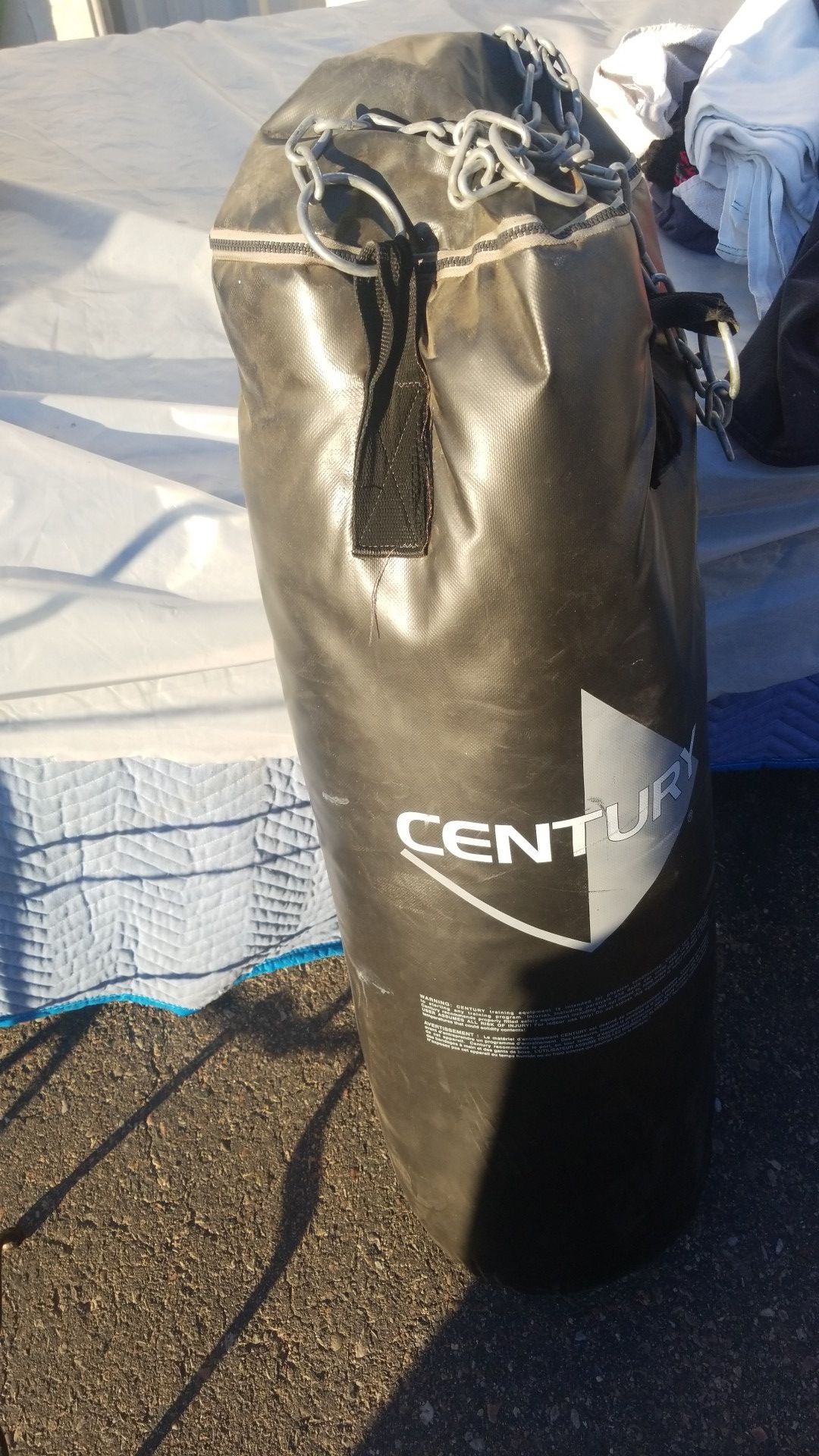 Century 70lb heavy punching bag