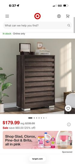 5 drawer dresser