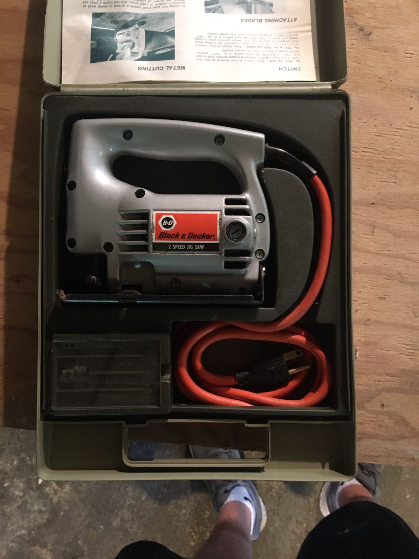 Black and Decker jig saw