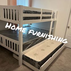 Furniture bunk bed twin size full