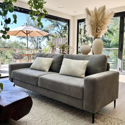 Modern Style 83” Couch in Excellent Condition