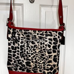 Coach Canvas Crossbody Bag