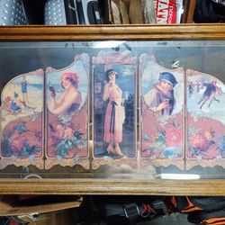 Coca-Cola Framed Mirror 