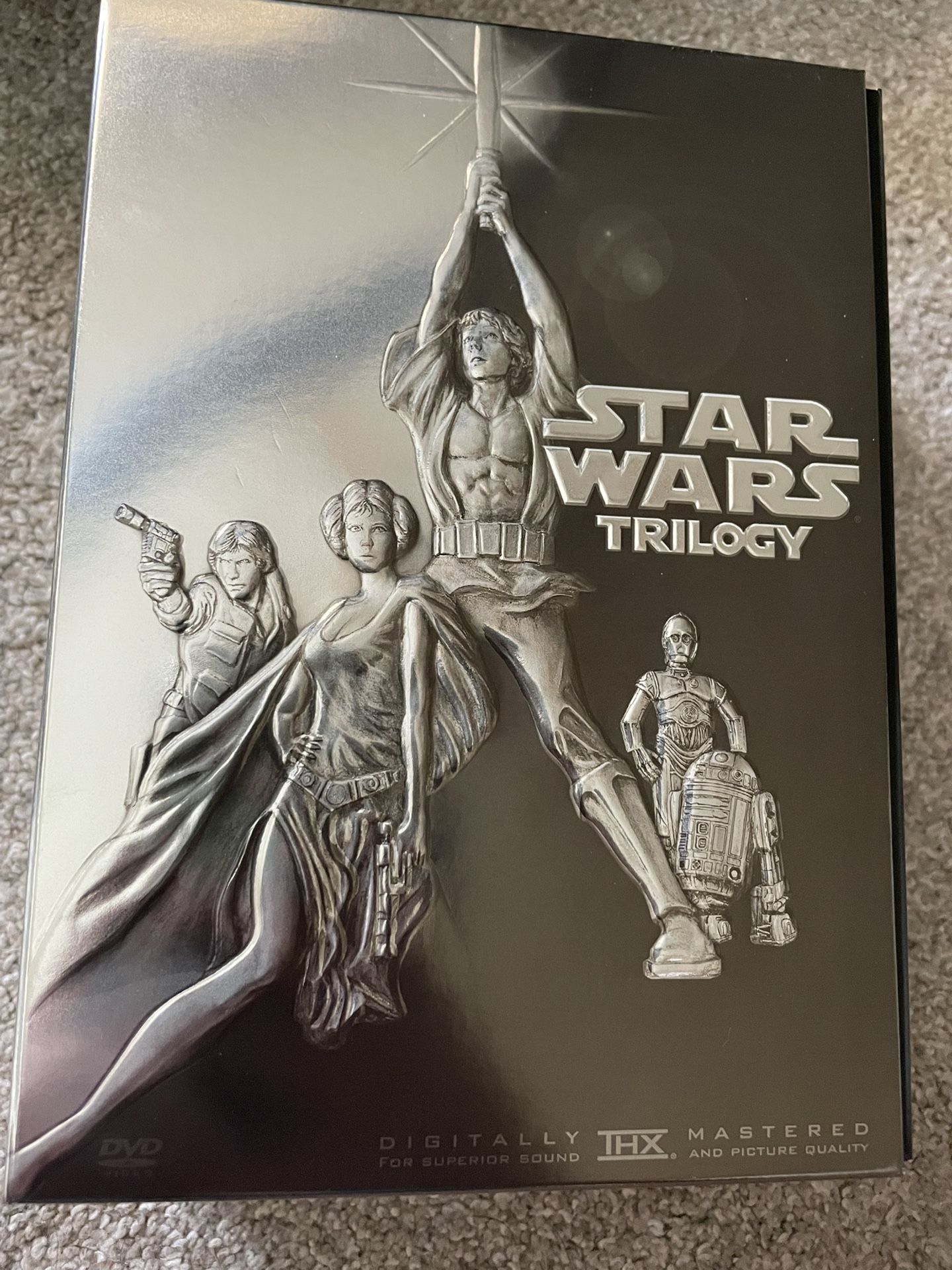 star wars trilogy dvds