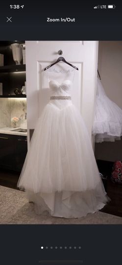 Davids bridal by zac posen wedding dress