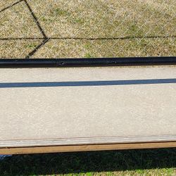 6.5 Foot Coat Rack, Hall Tree, Black Metal Finish 