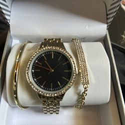 Inc Watch And Bracelet New Never Used 