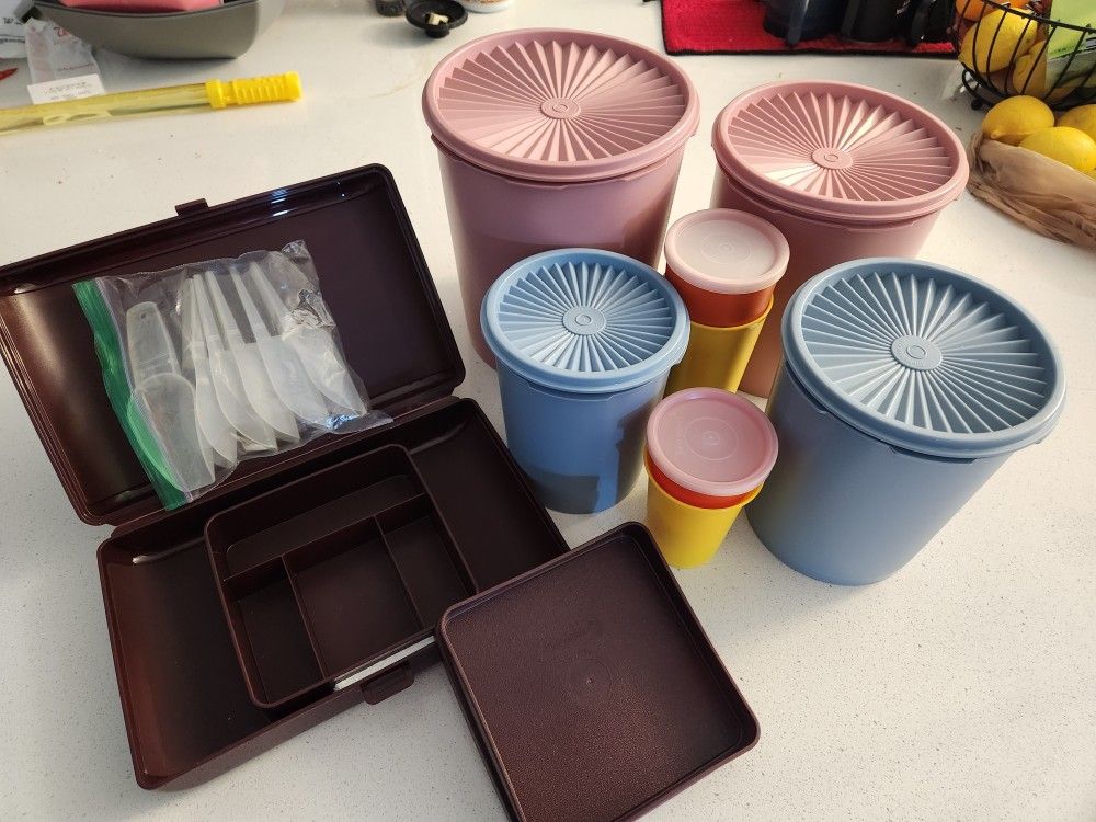 Tupperware Set All New With Lids