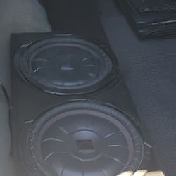 Two 10" Kicker Spkr. In Box Or Without. 