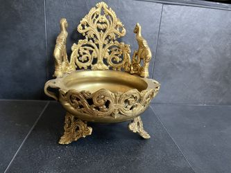 Heavy brass uruli or Bowl