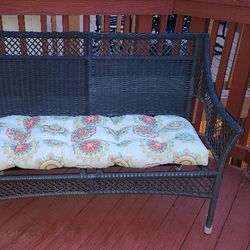 Wicker Loveseat