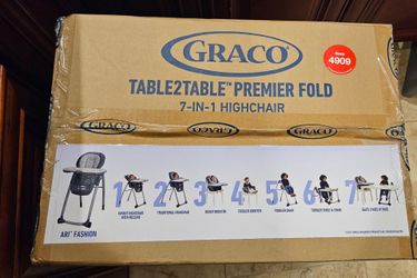 Graco Table2Table Premier Fold 7-in-1 High Chair- Ari fashion