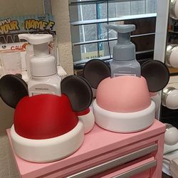 Bath N Body Work Mickey Mouse Foam Soap Holders