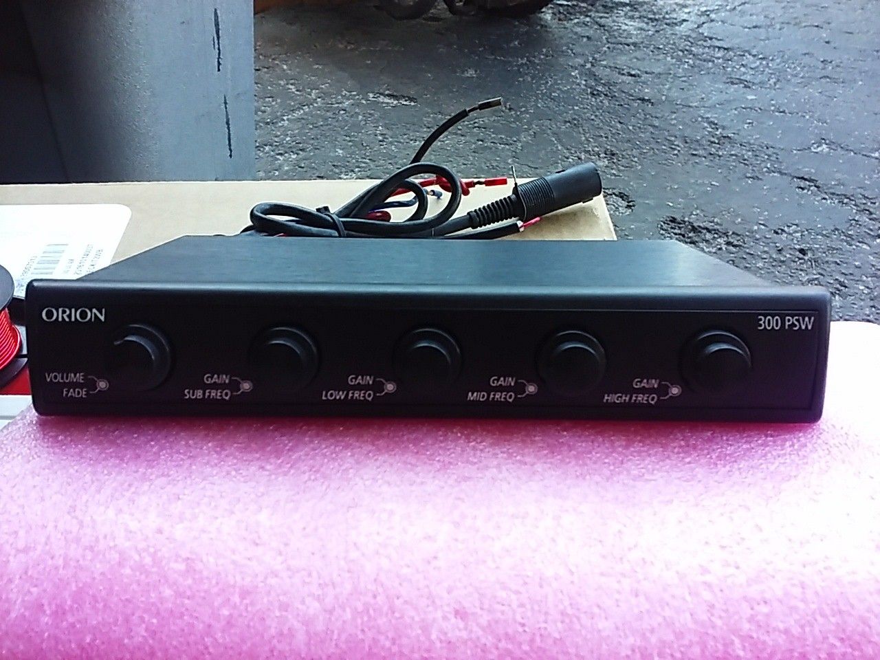 Orion 300 psw preamp equalizer