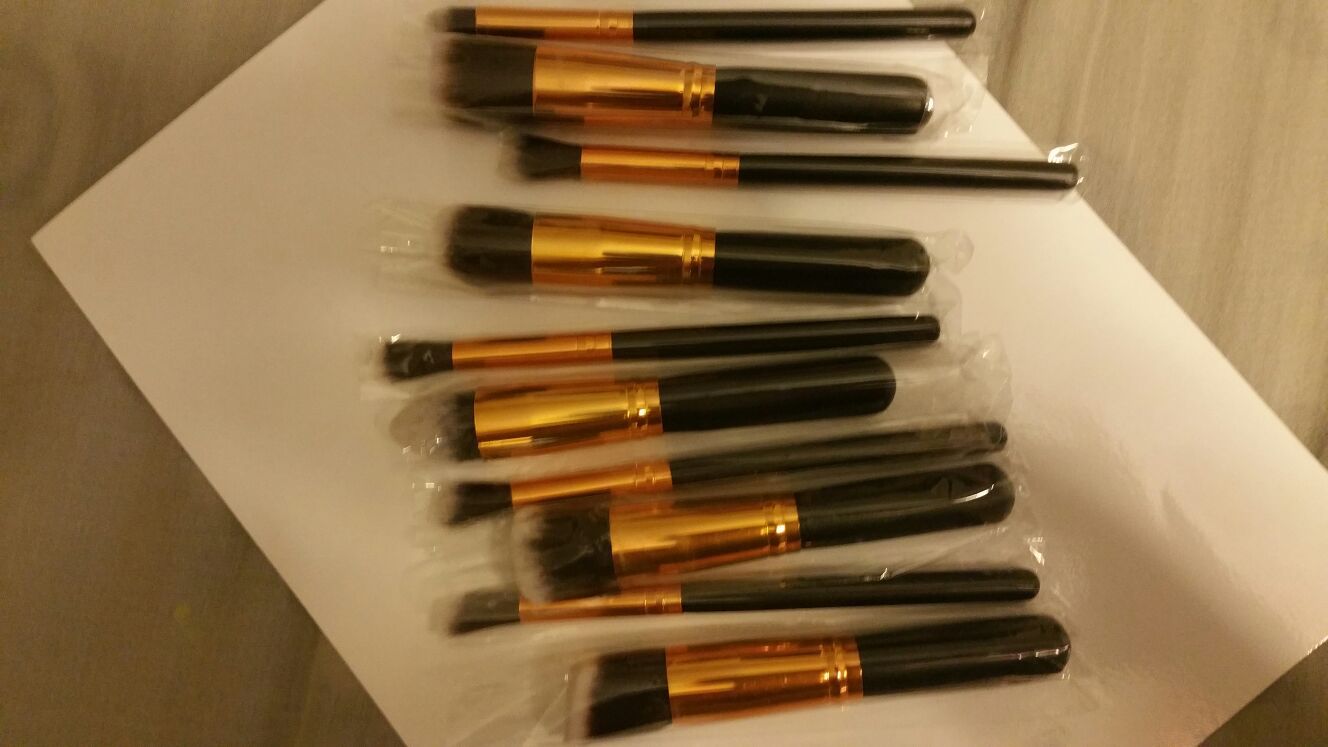 Contour brushes set of 10 pz. PLUS FREE bender