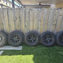 Jeep Wrangler/Gladiator rims and tires