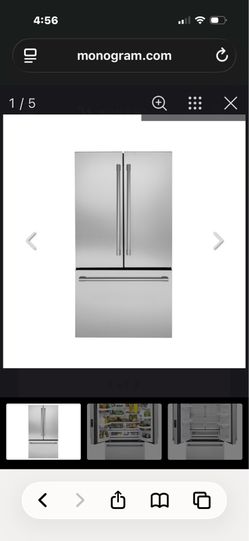 Monogram Counter-Depth French door refrigerator