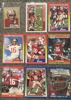 Football Cards - 49ers