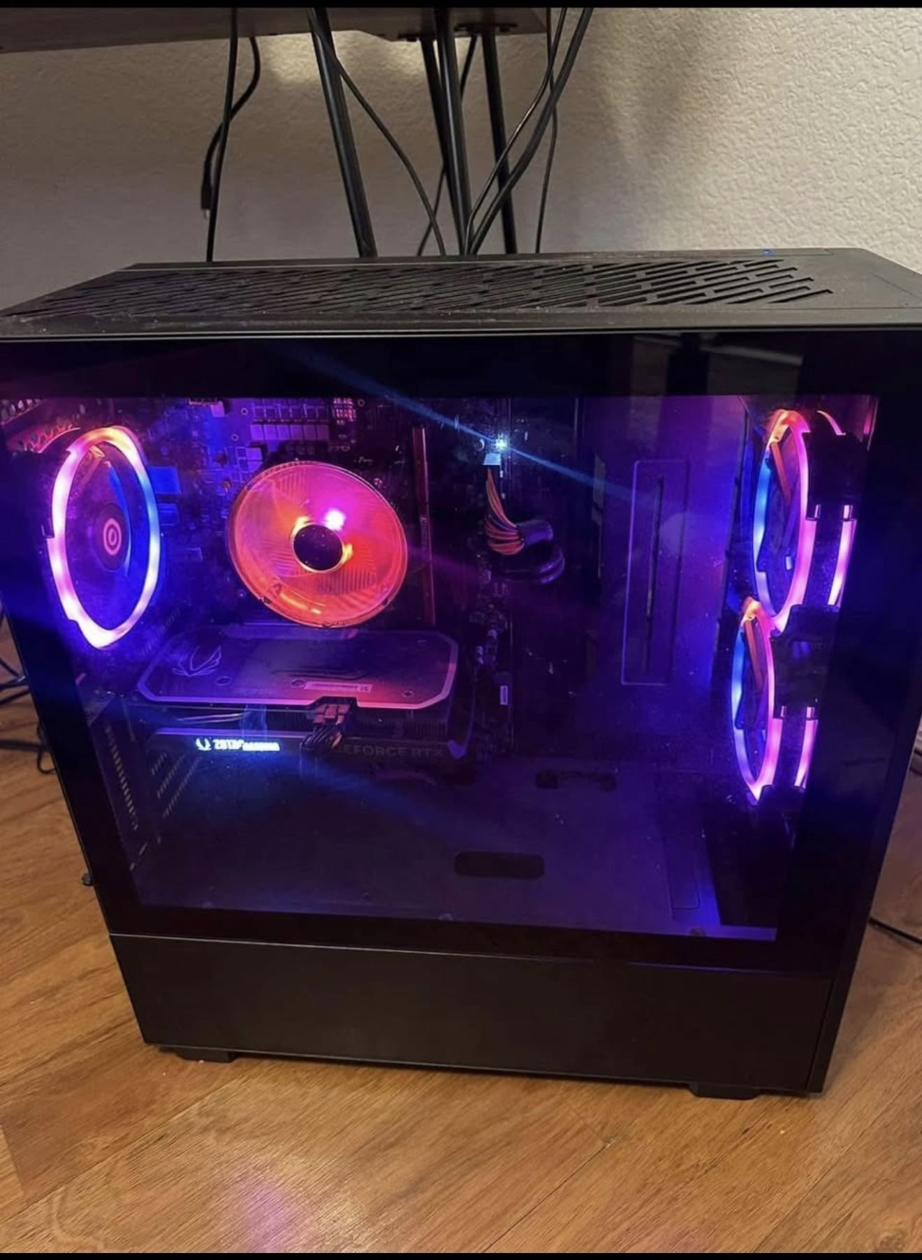 Gaming Computer. Desktop PC