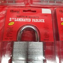 GUARD 2" LAMINATED PADLOCKS  $5
