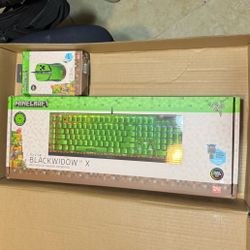 Razer Keyboard/Mouse (Minecraft Edition)