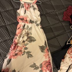 Spring Floral Dresses (teen Sizes)