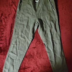 NWOT J.JILL PANTS GREEN SIZE XS 