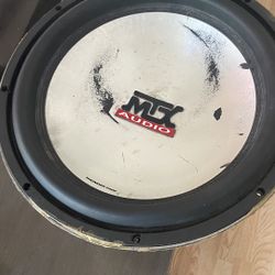 Mtx 15inch Subwoofer