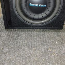 Blurred Vision Audio  BV-PROSM1244 Shallow Mount with ported box