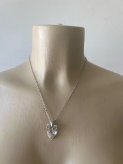 Cute Heart Bowtie Necklace