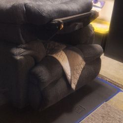 Recliner Gray Sofa
