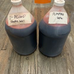 Fake blood (Halloween decor)