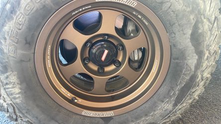 Volk Racing wheels TE37XT 6 lugs 139.7 -10 off set.