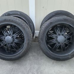 22" Wheels And Tires. 