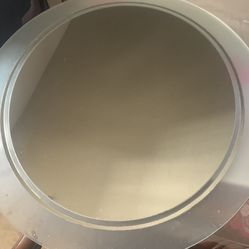 Item #21 Beautiful Nice Sliver Metal Mirror For Sale