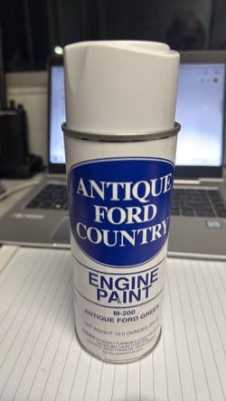 Antique ford country engine paint