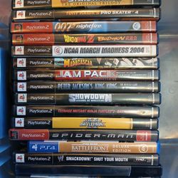 Playstation 2 GAMES