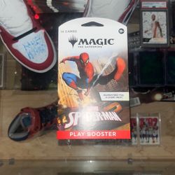 Magic The Gathering x Spiderman Sleeved Booster Packs