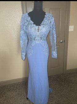 Dusty Blue Gown