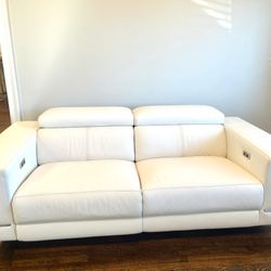 Modani Italian Leather Sofa 