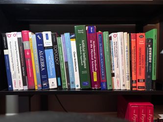 100+ Books – Math, CS/ML, Philosophy, Fiction, Cocktails & More – Sold Individually or Together