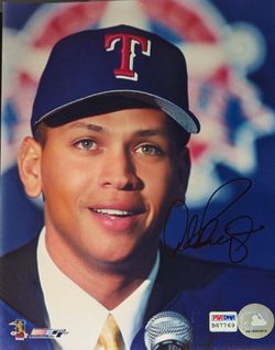 Alex Rodriguez Autograph