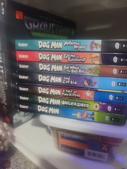 Dog Man 7 Book Set