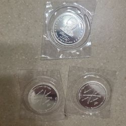 Battle Of Moore's Creek 1/2 Oz 999 Silver Coins. Sealed.  $25 Each 