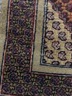 Persian malayern Rug Antique 2.6 X 4