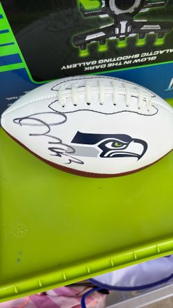 Mini Football With 2 Autographs 