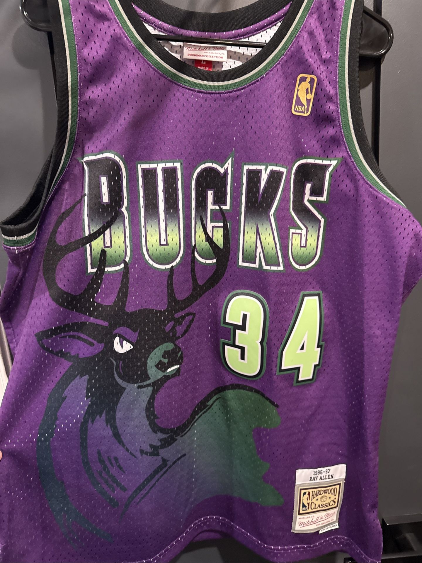 Mitchell And Ness Ray Allen Alternate Jersey