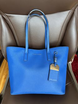 Marc jacobs luggage tag tote bag cheap