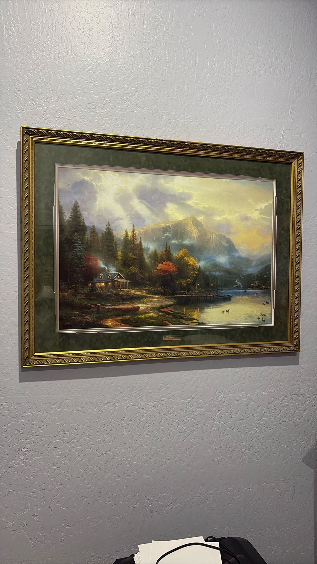 Thomas Kinkade End Of A Perfect Day III