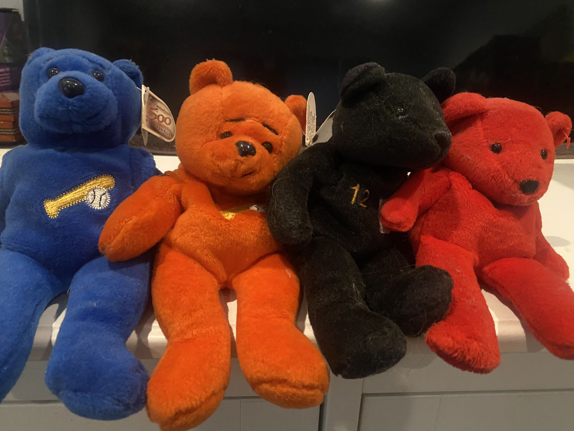 Vintage Beanie Babies set of 4